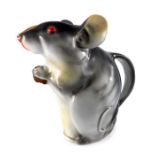 A Royal Bayreuth porcelain novelty water pitcher