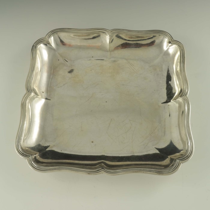 A French silver dish, MM, circa 1779