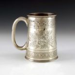 An Edwardian silver christening mug, Mappin and Webb, Sheffield 1904