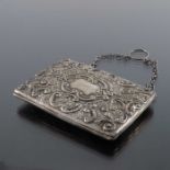 A Victorian silver aide memoire, Deakin and Francis, Birmingham 1900