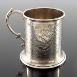 A Victorian silver christening mug, Goldsmiths Alliance Ltd., London 1876