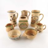 A collection of Ashtead Pottery Homewares