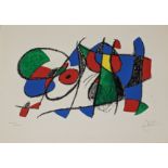 Joan Miró (Spanish, 1893-1983), Lithographs II: one plate (M.1044), 1975, lithograph, signed in