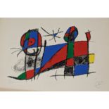 Joan Miró (Spanish, 1893-1983), Lithographs II (M. 1042), 1975, lithograph, signed in pencil,