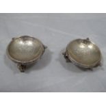 Pair of Silver Salts of One Sucre Coins, Ecuador, circa 1900