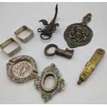 A Collection of Miscellaneous Silver and other Metal Items