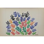 Henri Matisse (1869-1954), La Gerbe, lithograph, initialled lower right, H.33cm W.39.5cm full sheet,