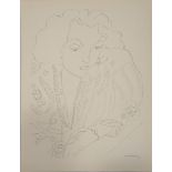 Henri Matisse (1869-1954), Portrait of a Lady (I14), lithograph, signed within the plate, H.32.5cm