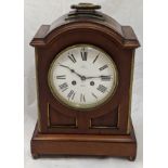 A 19th century bracket clock by Dent Royal Exchange , London, 8 day movement, Roman numerals,