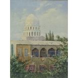 Percy Robert Craft (British, 1856-1934), Damascus, watercolour, signed lower left, label to verso,