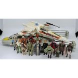 A Collection of 15 Star Wars Figures, Kenner, 1978, 1980 1982, 1983, 1984, 1985, Hong Kong &