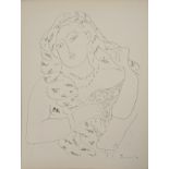 Henri Matisse (1869-1954), Lady in a Veil (K6), lithograph, signed within the plate, H.32.5cm W.24.