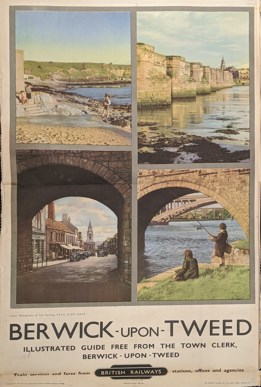 Berwick-on-Tweed Railway poster