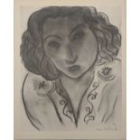 Henri Matisse (1869-1954), Portrait of a Lady (I1), lithograph, signed withinin the plate, H.29cm