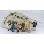 A collection of 6 Star Wars Figures, Kenner, 1980s, Hong Kong; China together with Rebel