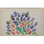 Henri Matisse (1869-1954), La Gerbe, lithograph, initialled lower right, H.33cm W.39.5cm full sheet,