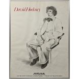 David Hockney, Artcurial lithographic exhibition poster, published by Mourlot, Paris, H.75cm W.52