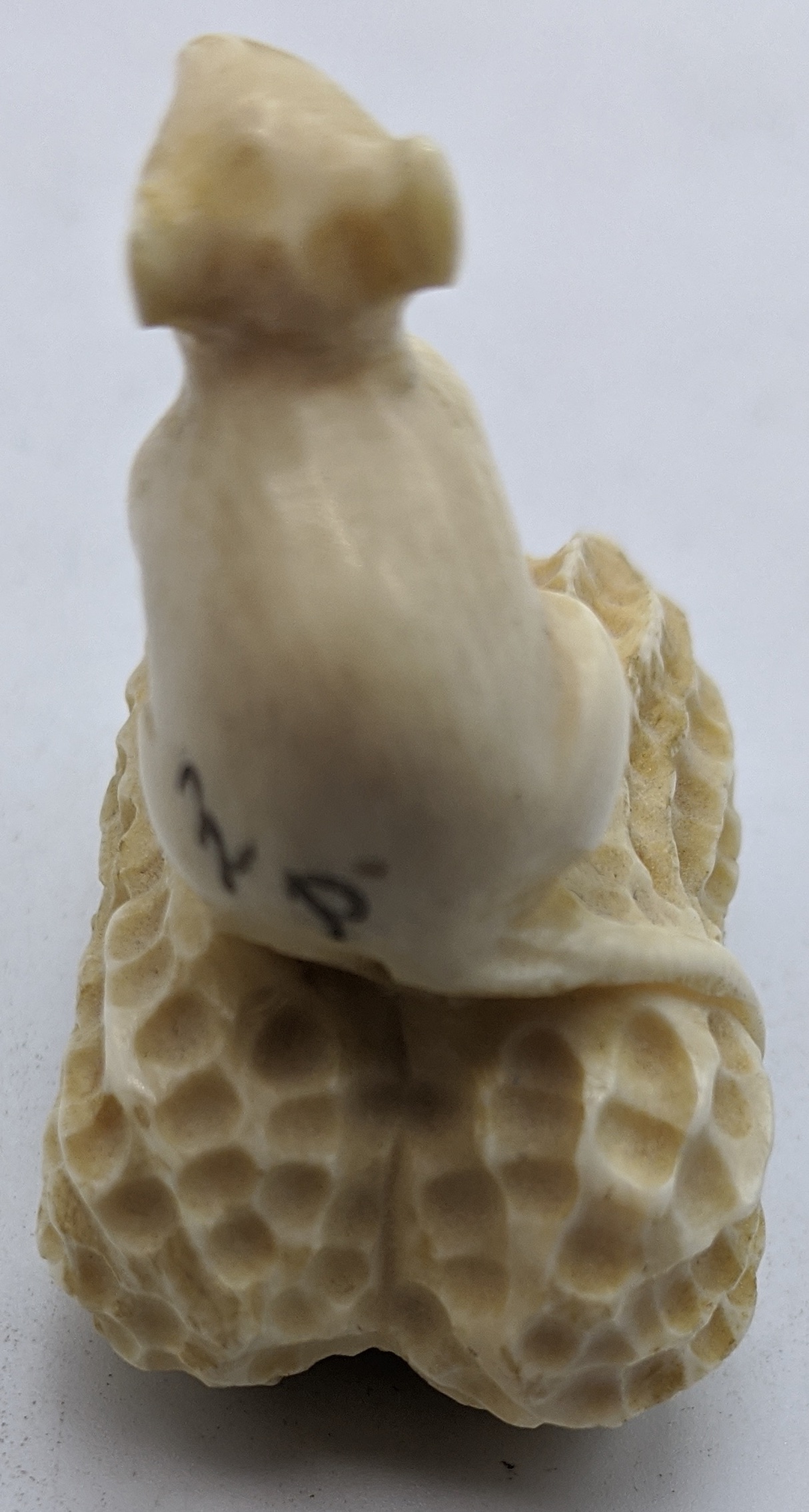Six late 19th/early 20th century Japanese bone and ivory netsukes, H.6cm (largest) Buyer Note: - Image 2 of 3