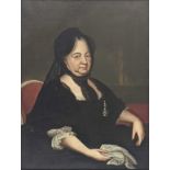 Late 18th/ early 19th century Continental School, a portrait of Empress Maria Theresa, oil on