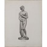 Antonio Canova (1757-1822), Venere, engraved by Angelo Bertini, H.54.5cm W.40.5cm