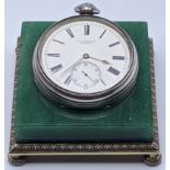 J.W.Benson of London, a Victorian silver pocket watch, roman numerals and subsidiary dial,