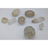 A Collection of Large Islamic Persian or Afghan Rock Crystal Beads, Middle East