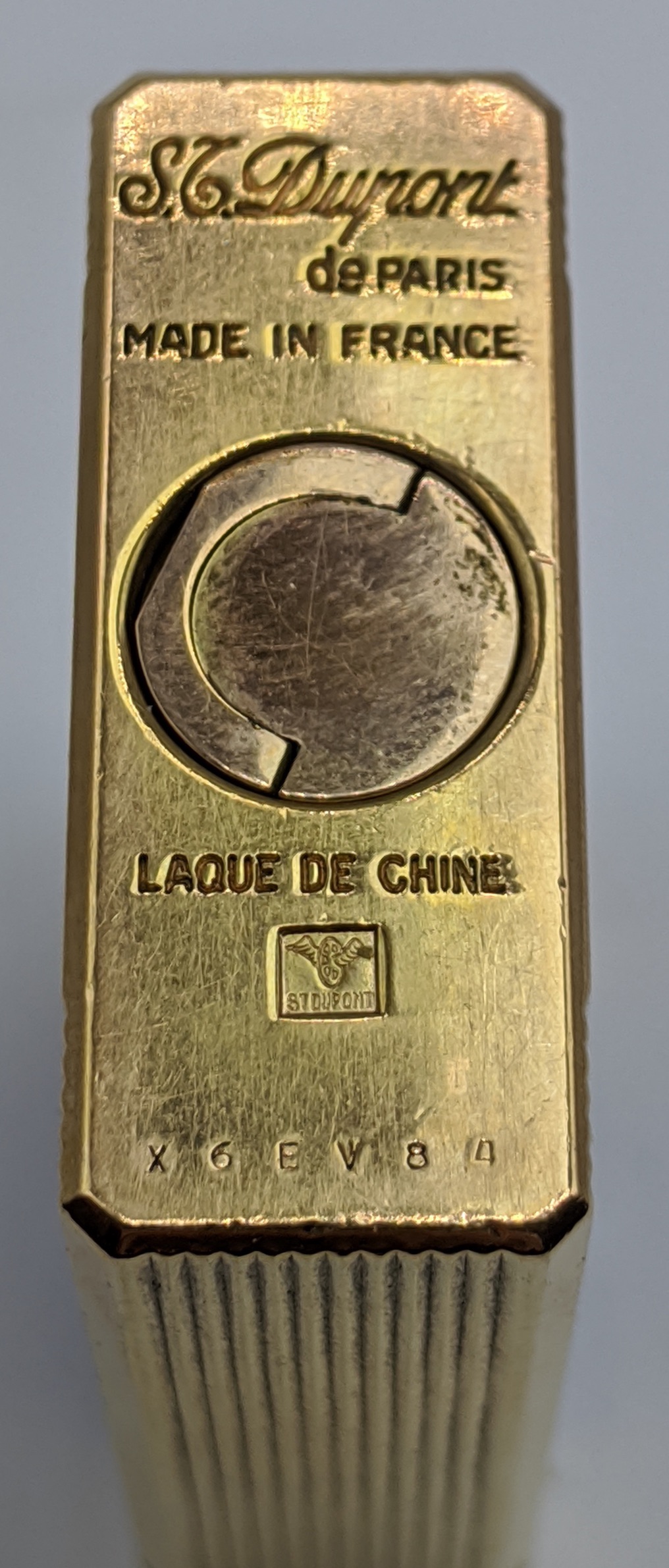 S.T. Dupont gold plated lighter, laque de chine edition - Image 2 of 4