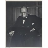 Yousuf Karsh (1908-2002), Winston Churchill, 1941, silver gelatin print, printed later, signed in