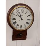Comitti of London mahogany dial clock