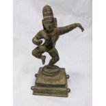 A large Indian Hindu bronze of Pirani, H.43cm