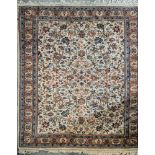 A Persian wool carpet