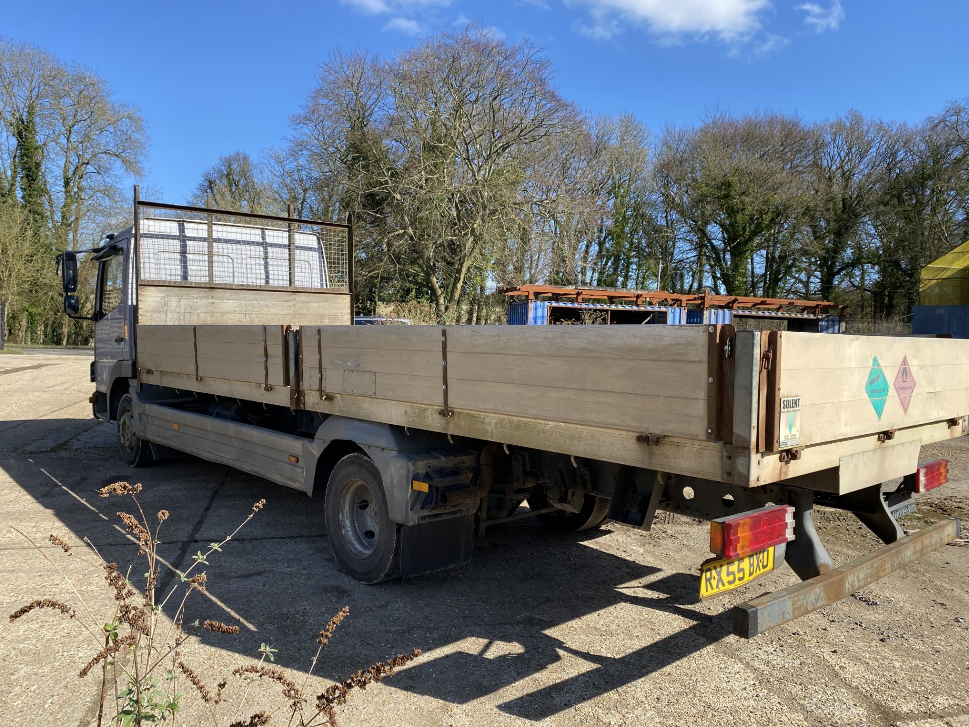 Mercedes Atego 7.5 Tonne Flat Bed Truck, Registration No. RX55 BXO - Image 10 of 25