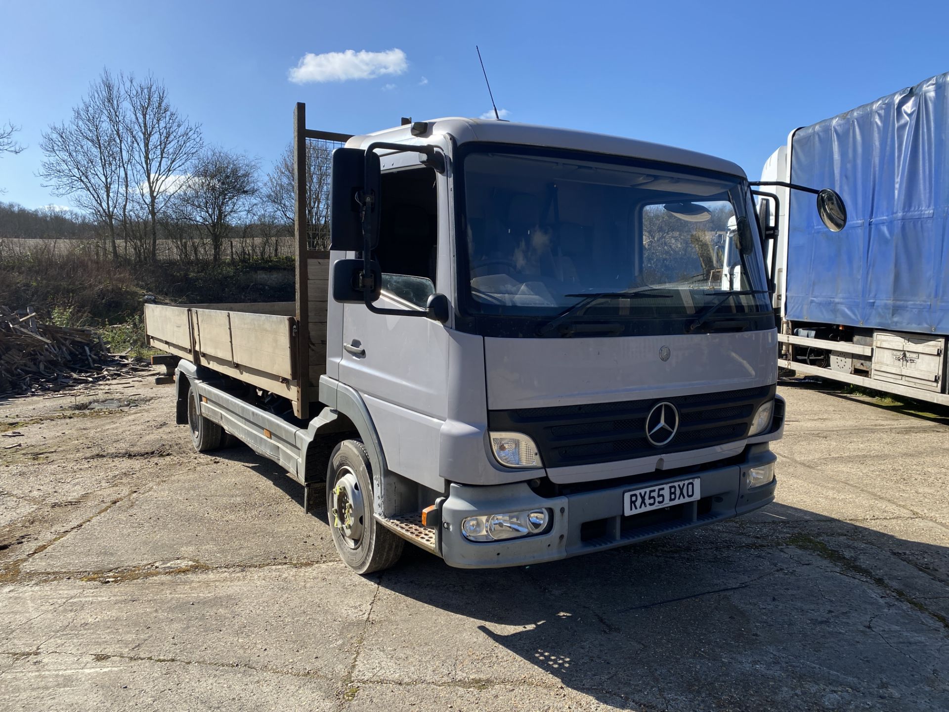 Mercedes Atego 7.5 Tonne Flat Bed Truck, Registration No. RX55 BXO - Image 3 of 25