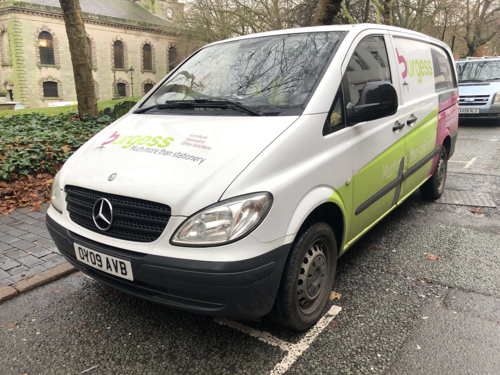 Mercedes Vito 109 Cdi Long, 6 Speed Manual, 2,148cc Diesel Panel Van, Registration No.OY09 AVB