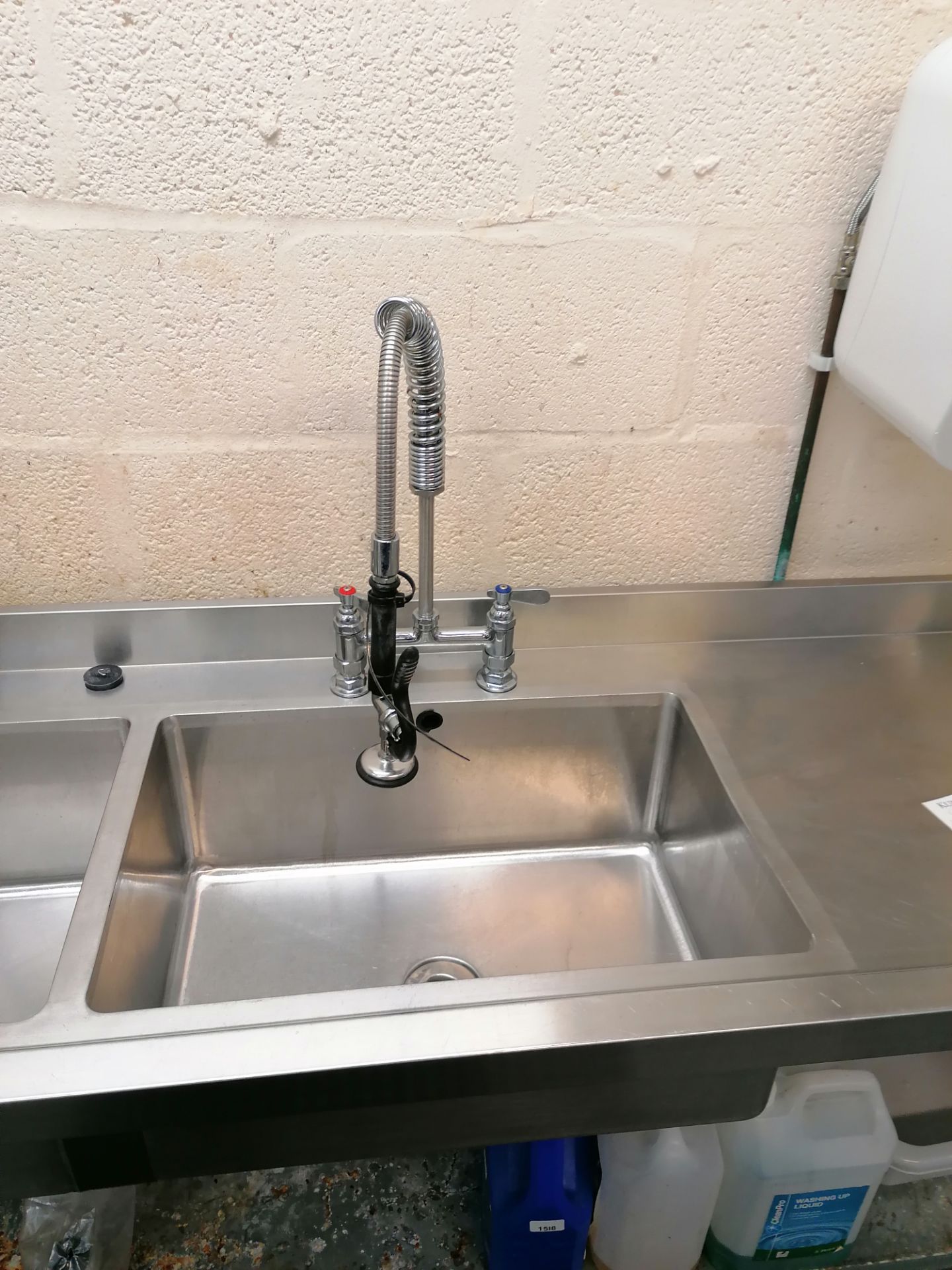 Vouge S/S twin drainer sink - Image 4 of 5