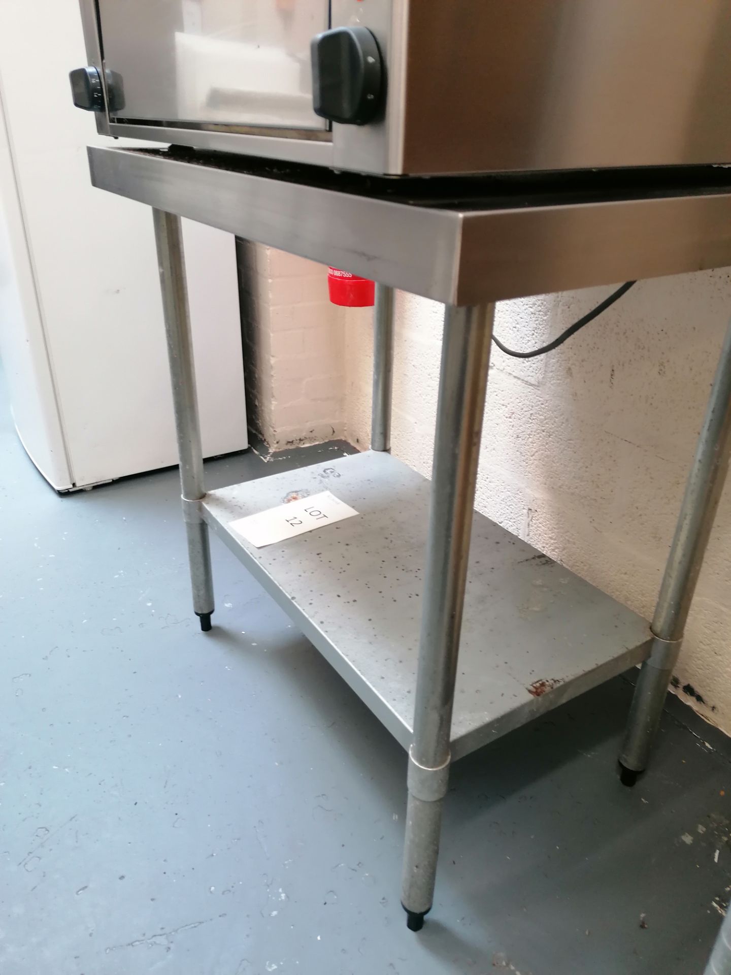 Lincat pizza oven Stainless Steel stand
