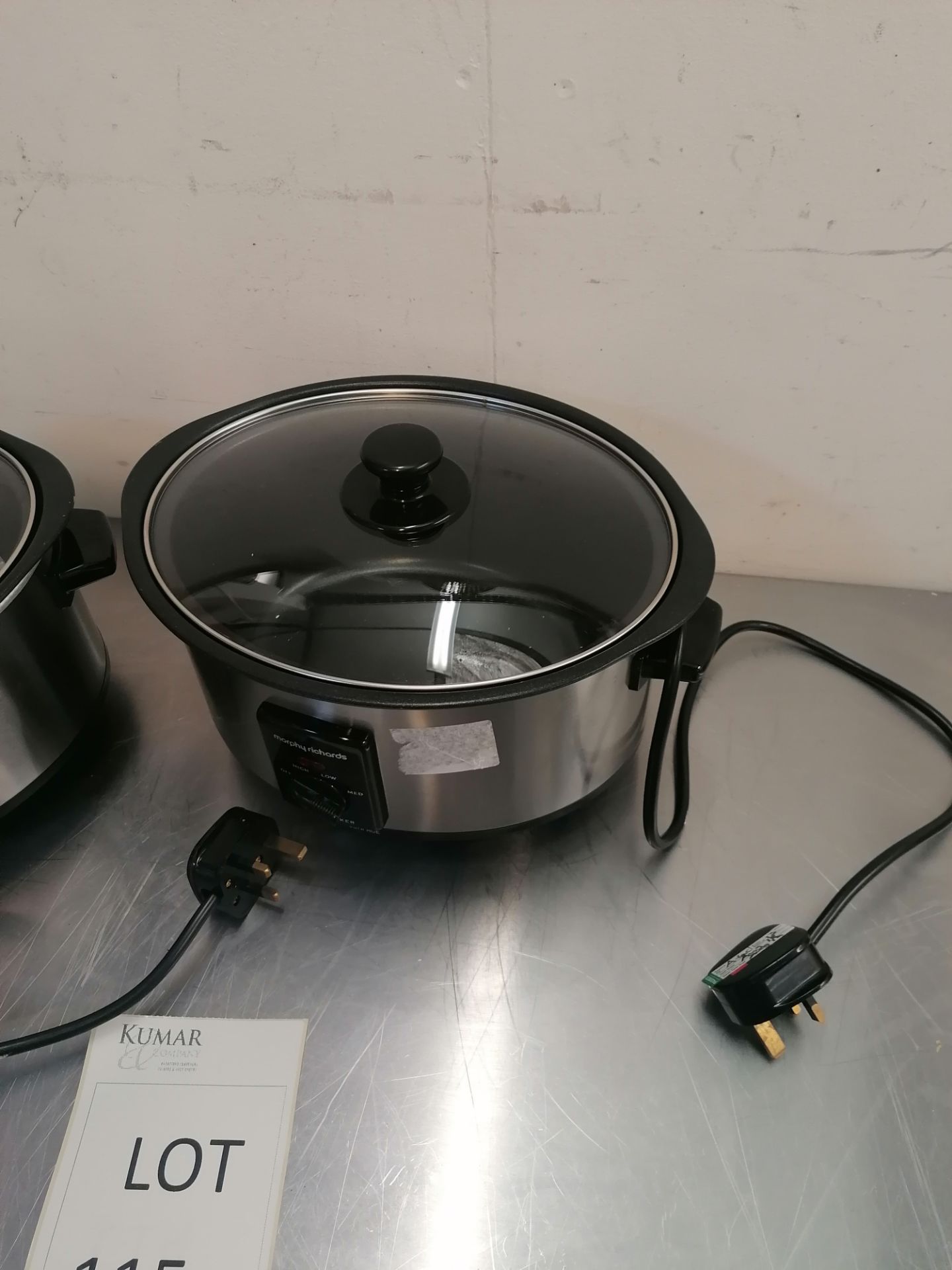 2 x Morphy richards 48701 slow cooker - Image 3 of 4