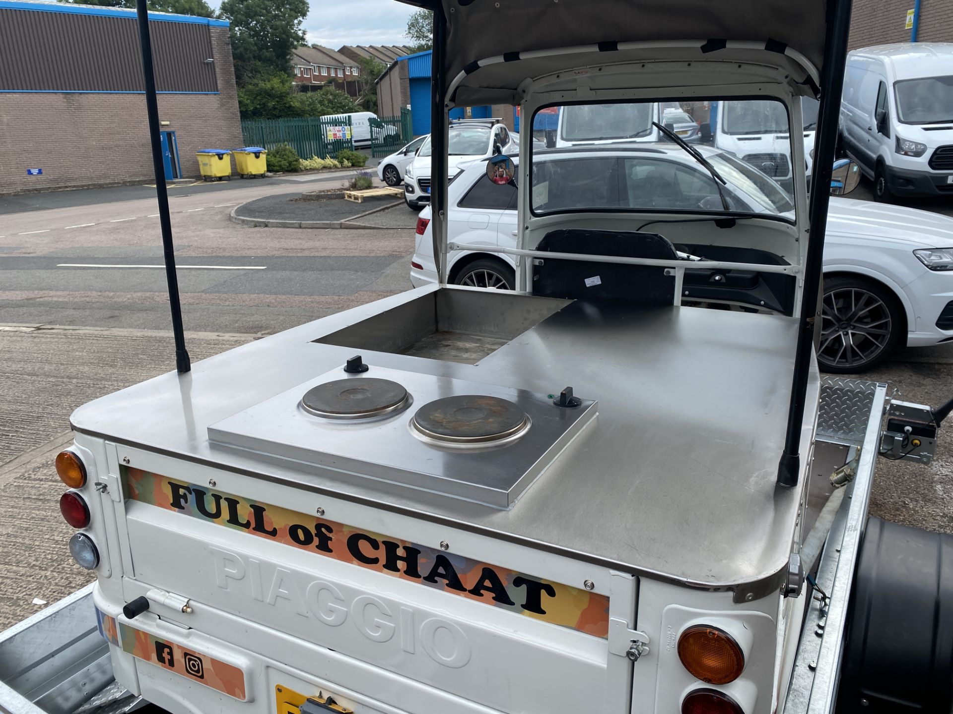 Piaggio Tuk Tuk Type Street Food Van, Fitted with Canop - Image 20 of 28