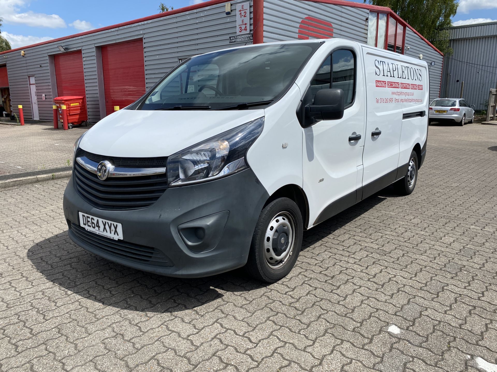 Vauxhall Vivaro 2900 CDTi Diesel LWB Panel Van, Registration No. DE64 XYX