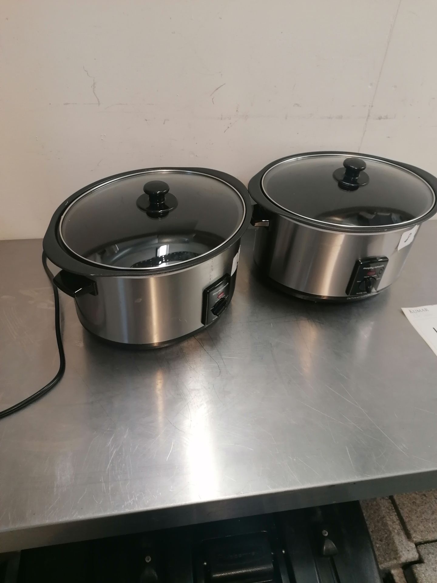 2 x Morphy richards 48705 slow cooker - Image 2 of 4