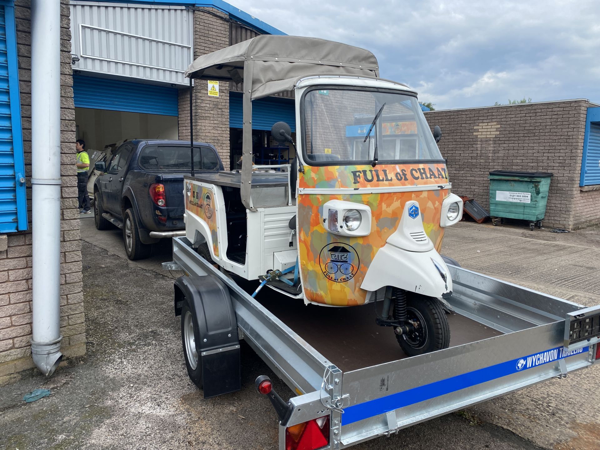 Piaggio Tuk Tuk Type Street Food Van, Fitted with Canop - Image 18 of 28