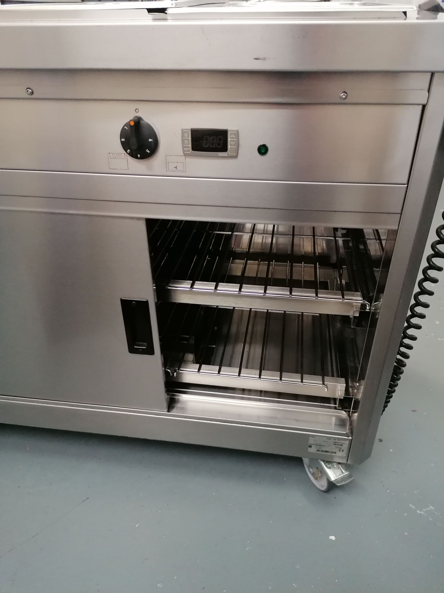 Lincat bain marie + hot cupboard - Image 2 of 6