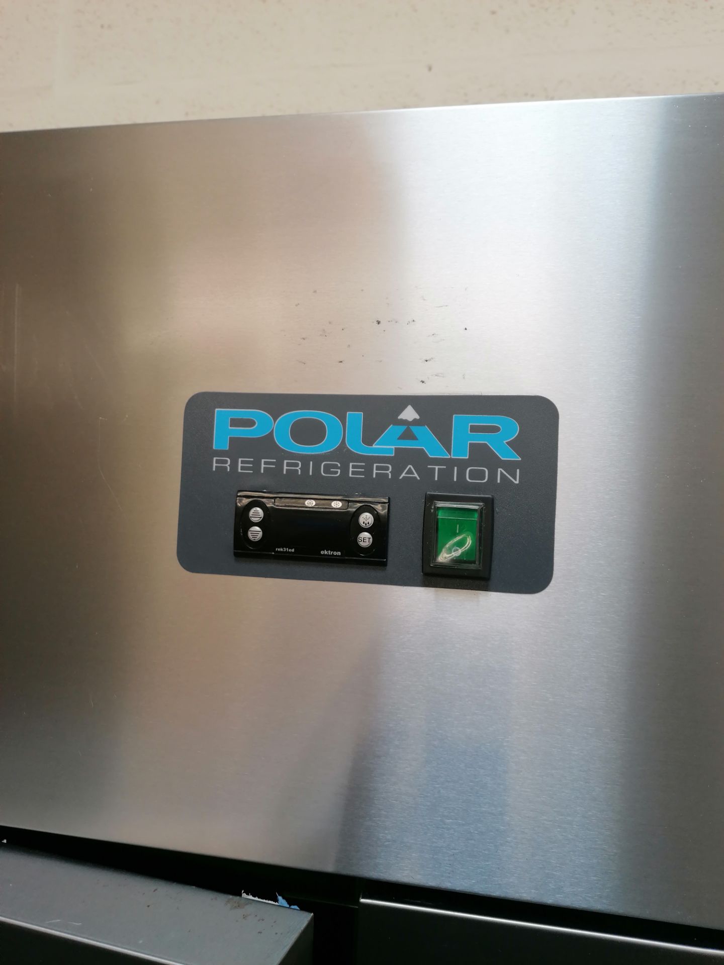 Polar G594 S/S 2 door refridgerator 1200ltr, Serial No. G594-957344 - Image 5 of 6