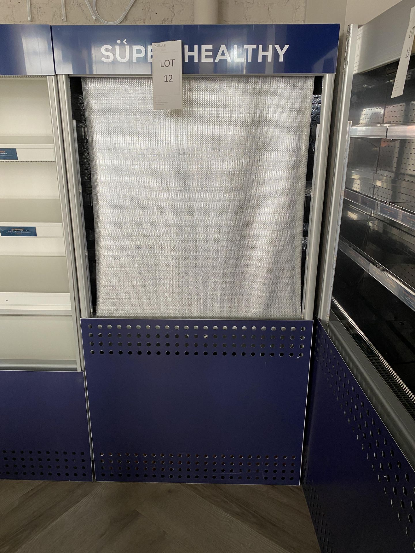 Williams Slimline Gem Multideck Food Merchandising Chiller Unit with Night Blind and IWC720/HC - Image 3 of 4