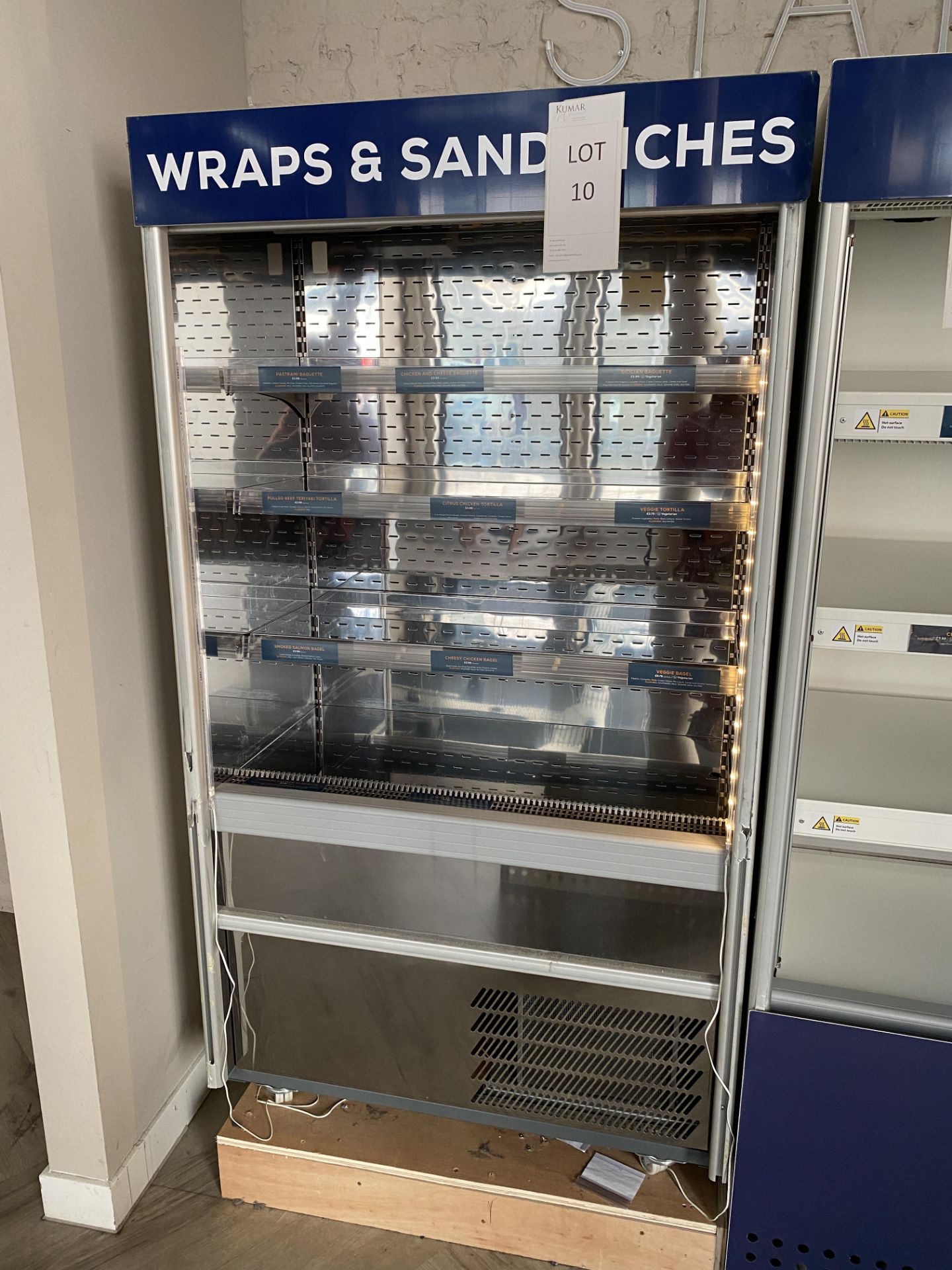 Williams Slimline Gem Multideck Food Merchandising Chiller Unit with Night Blind and IWC720 - Image 2 of 8