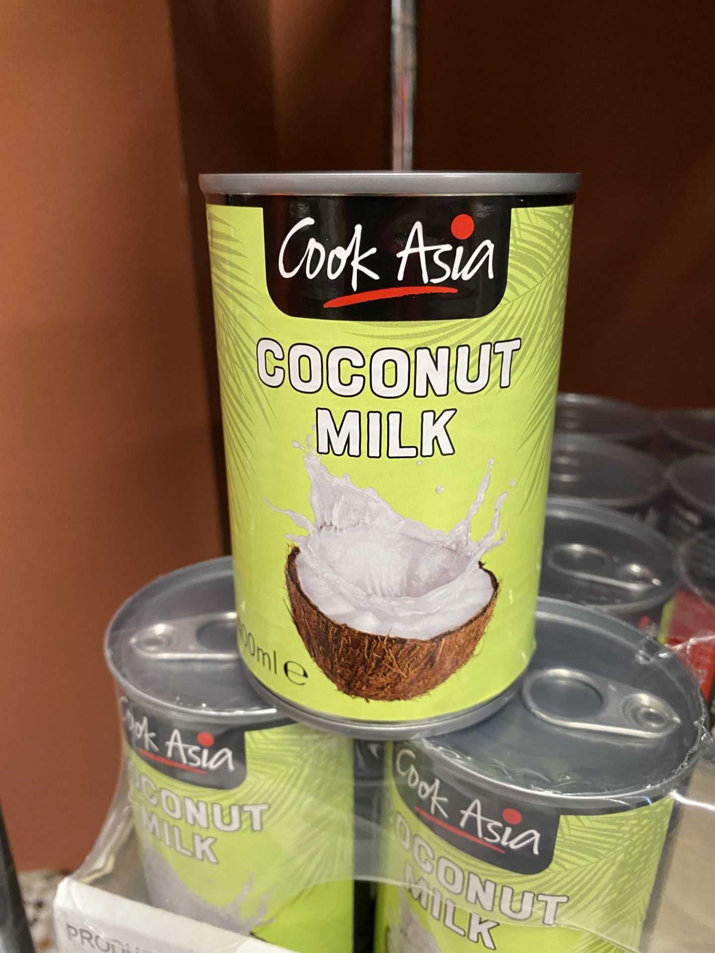 71 Tins Cook Asia 400ML Coconut Milk, BBD 08/2021 & 24 Tins Isle 400 ML Coconut Milk BBD 03/2022 - Image 2 of 10