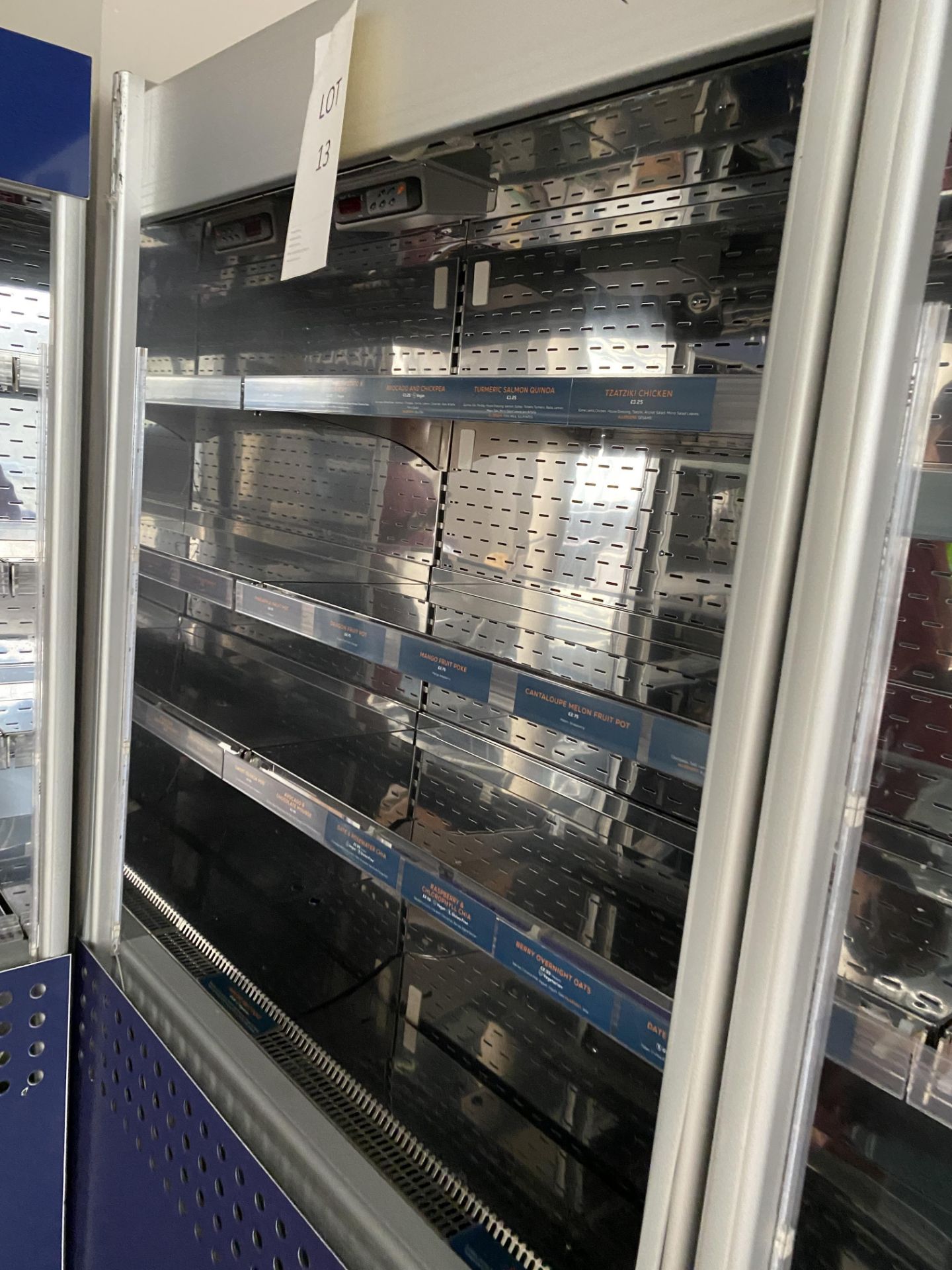 Williams Slimline Gem Multideck Food Merchandising Chiller Unit with Night Blind and IWC720/HC - Image 3 of 4