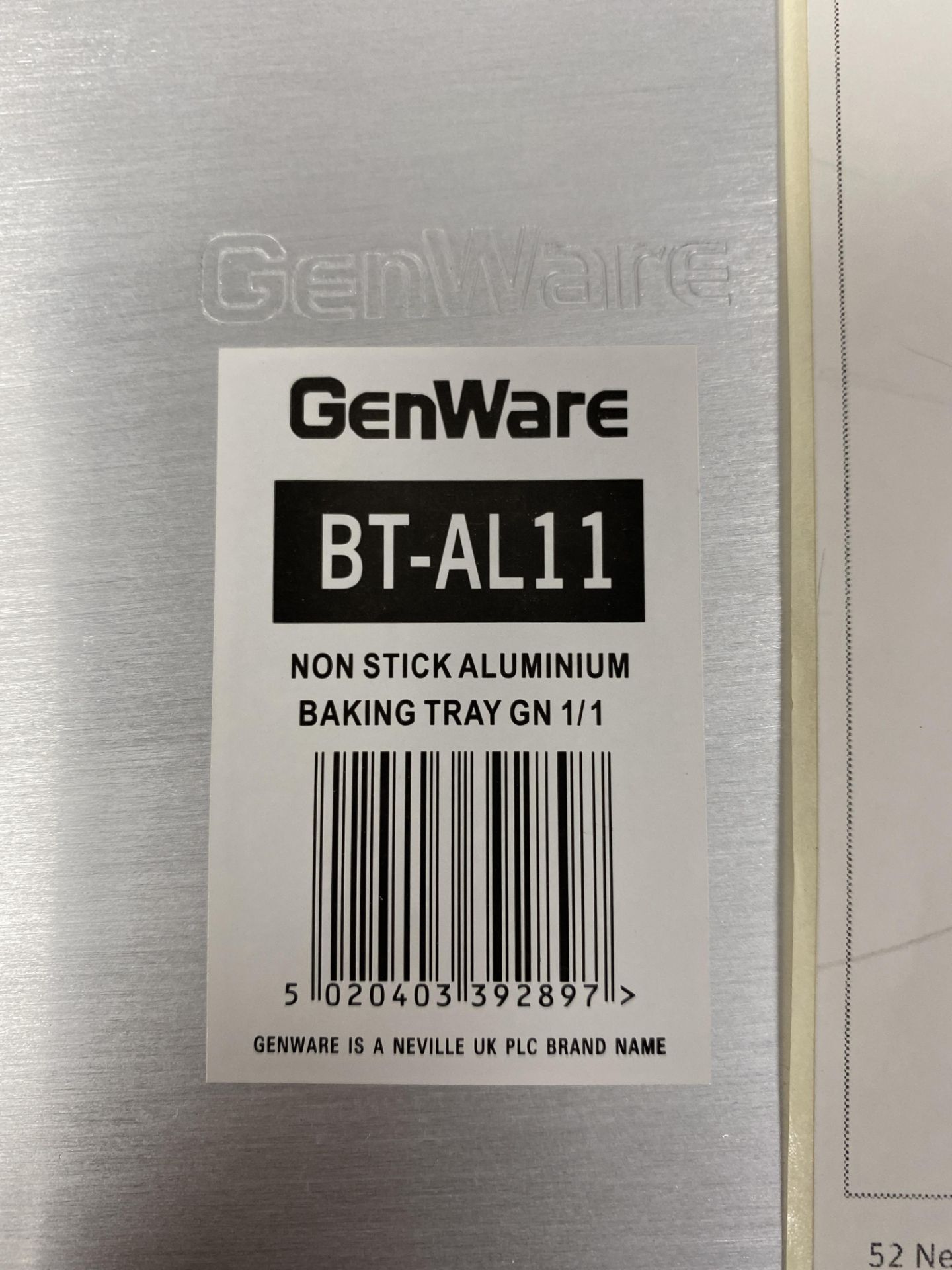 2: De Buyer Aluminium Oven Trays & 5: Genware Trays - Image 7 of 9