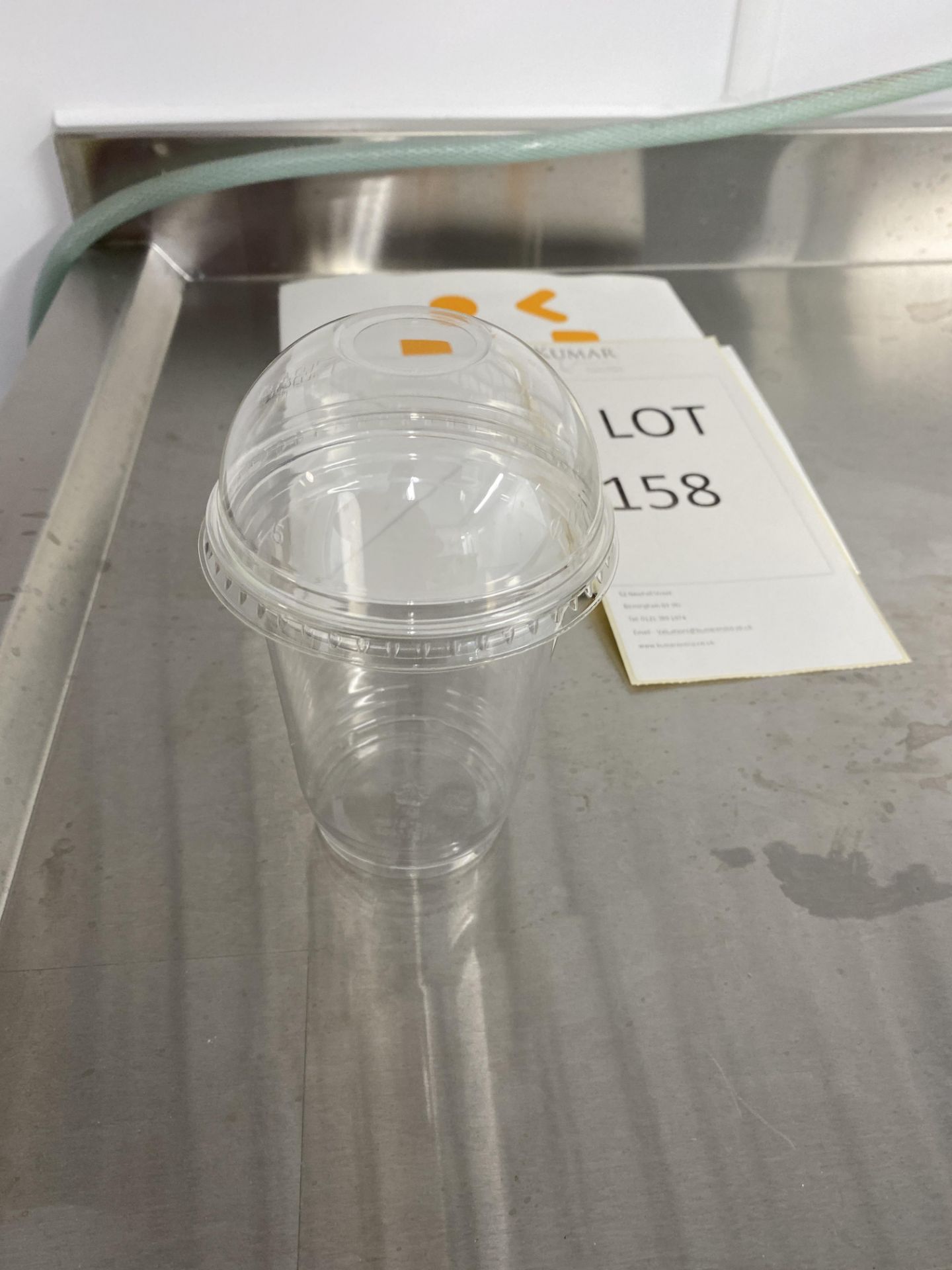 Large Quantity of 12oz Transparent Smoothie Cups with Lids - Image 5 of 13