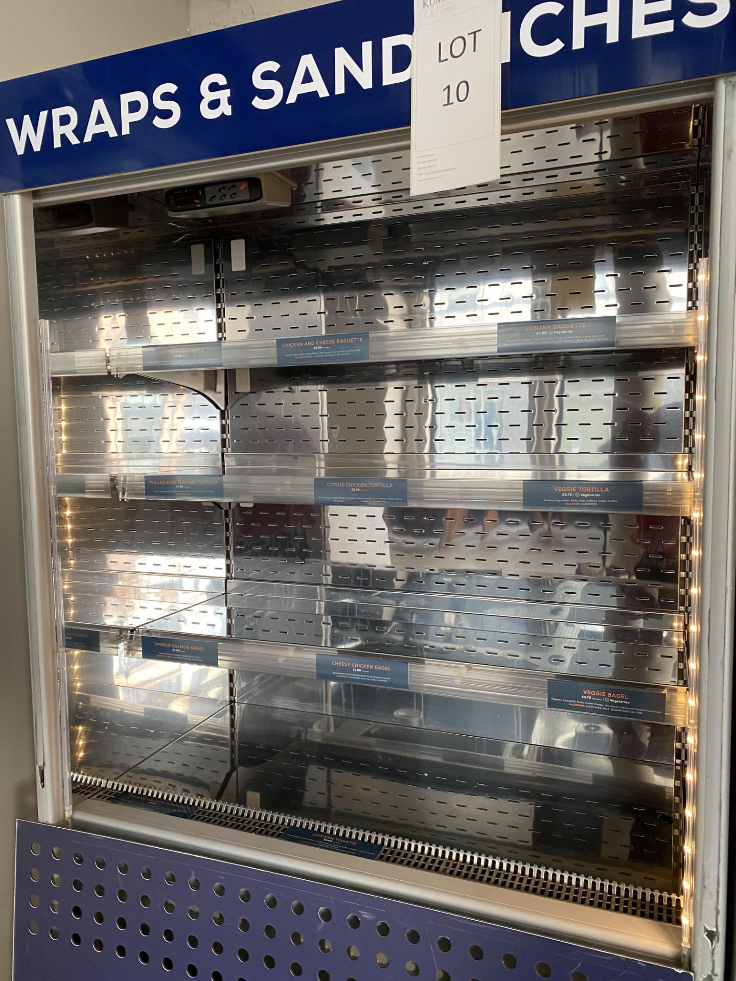 Williams Slimline Gem Multideck Food Merchandising Chiller Unit with Night Blind and IWC720 - Bild 5 aus 8